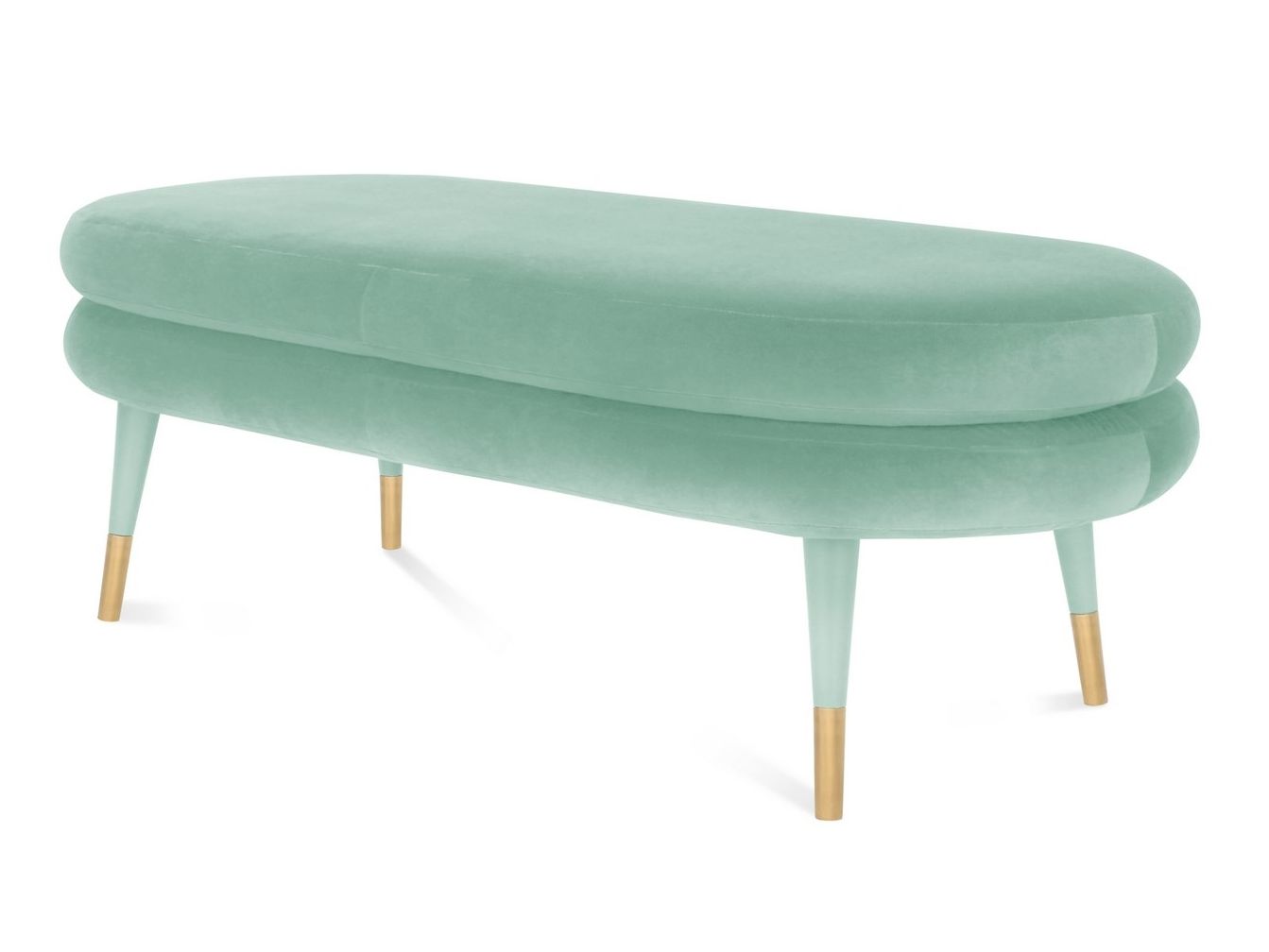 Бархатная мягкая скамейка ROYAL STRANGER MARSHMALLOW ARCH-00109711 - Вид №3