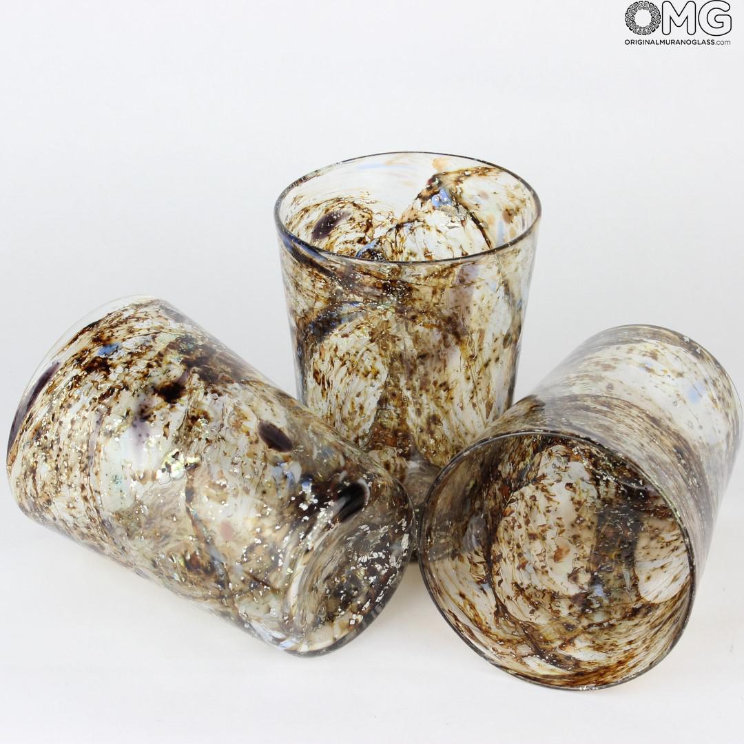 2196 ORIGINALMURANOGLASS Набор из 6 стаканов - Венера - муранское стекло 8 см  - Вид №1