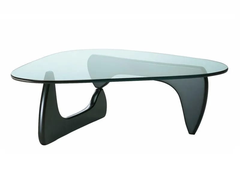 Журнальный столик из дерева и стекла In Stock Vitra ARCH-00065164