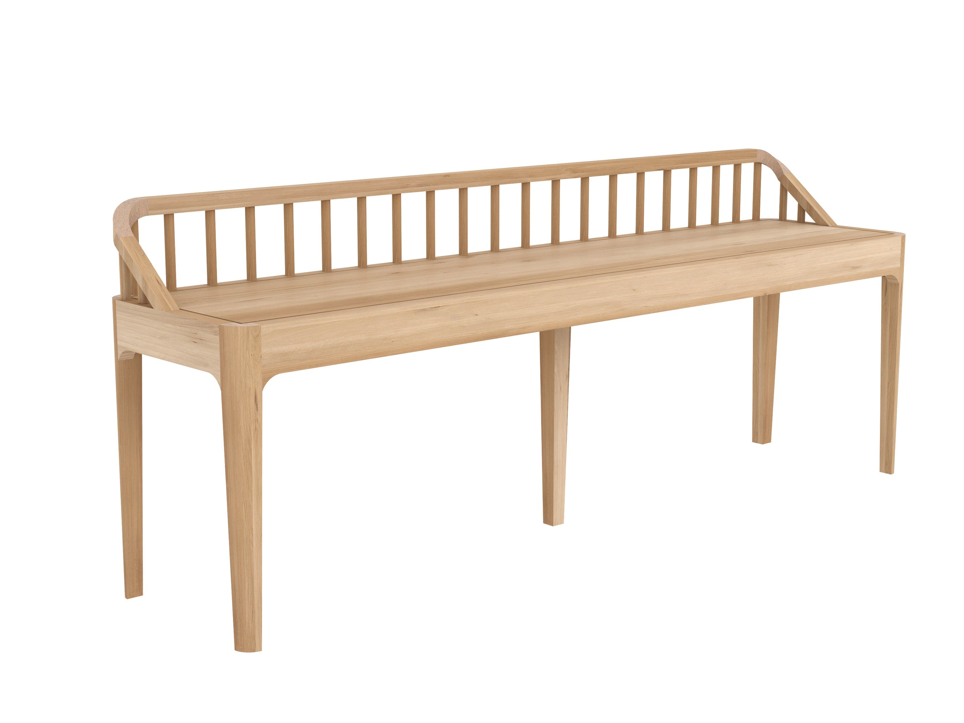 Дубовая скамья Ethnicraft шпиндель ARCH-00087569