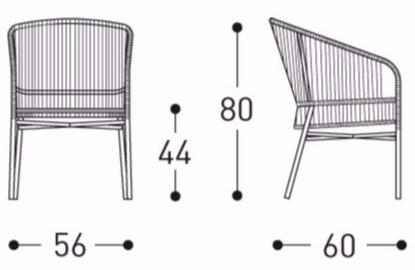 Varaschin Стул с подлокотниками Cricket 2989 - Вид №8