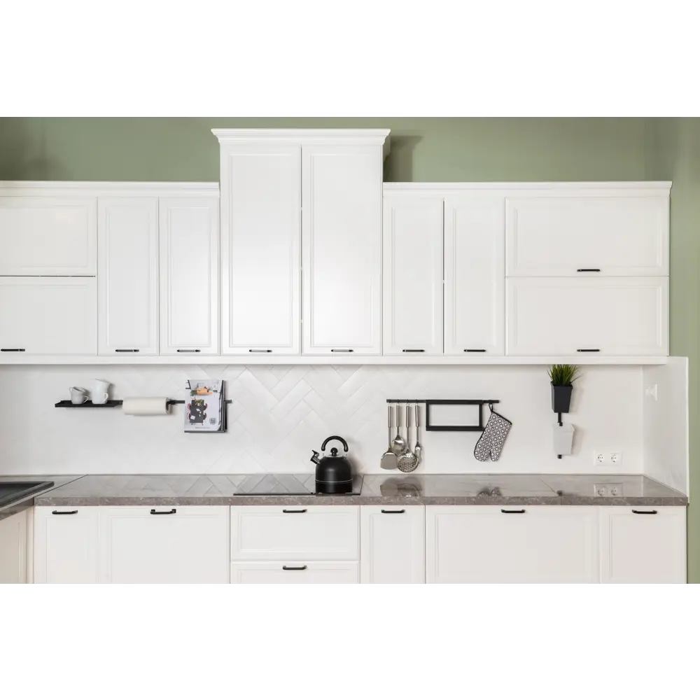 Фасад для кухонного шкафа Реш 44.7x102.1 см Delinia ID МДФ цвет белый 82011436 STLM-2194608 - Вид №9