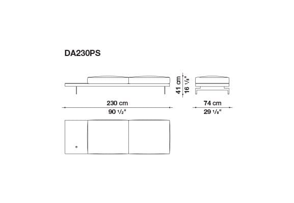 Кожаный диван B&B Italia док ARCH-00130675 - Вид №36