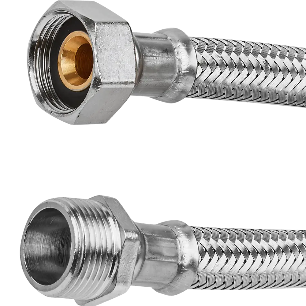 Гибкая подводка UNI-FITT для смесителей 60 см с резьбой 3/4" 86143452 STLM-1576460 - Вид №2