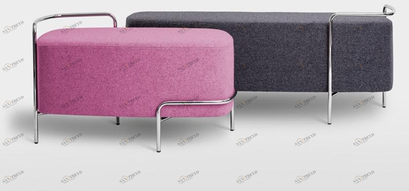 Real Piel Мягкая скамья из ткани sun-id-1455937