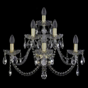 Бра настенное золотистое Bohemia Ivele 1402B BOHEMIA IVELE СВЕЧА 00-3889026 Золото