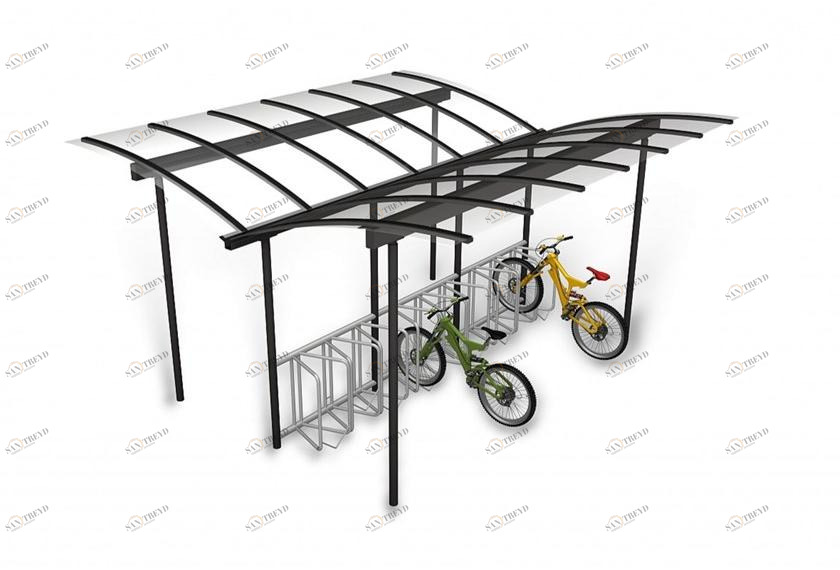Euroform W Металлический навес для велосипедов и самокатов  740d, 750d 