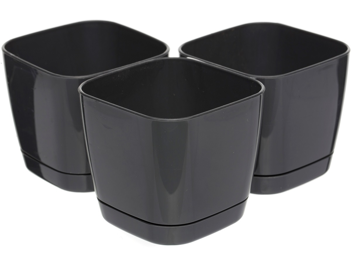 Горшок для цветов Paco 0.25L Anthracite NAVAKO 16114 - Вид №3