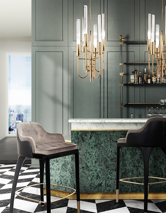 Барные стулья и табуреты Charla Bar Chair Covethouse LUXXU  - Вид №5