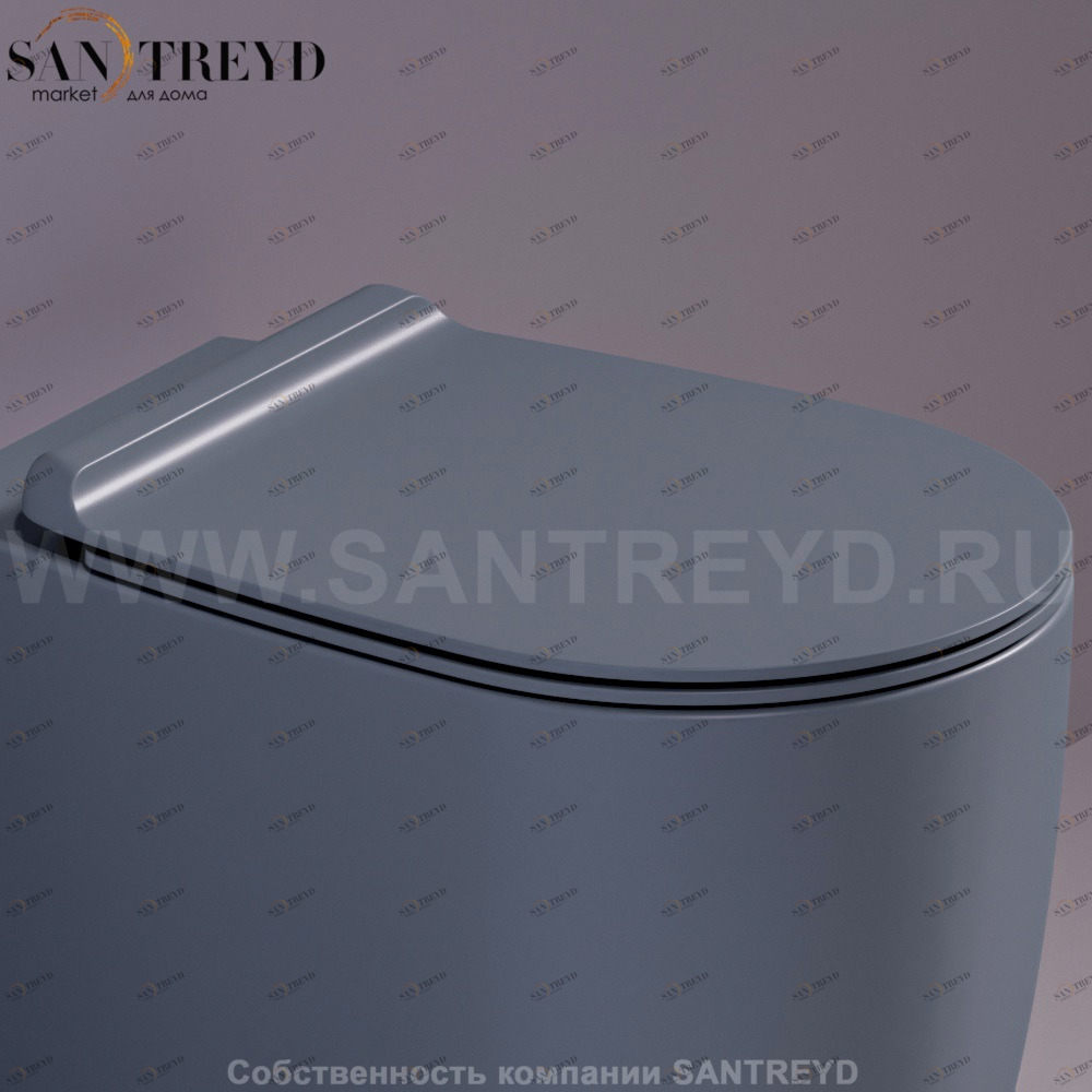 VI004D03CEMENTOMATTCR Крышка сиденье для унитаза Simas Vignoni