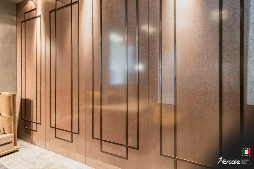 Ercole Бронированная поворотная дверь из массива дерева заподлицо со стеной sun-id-1481421 - Вид №4