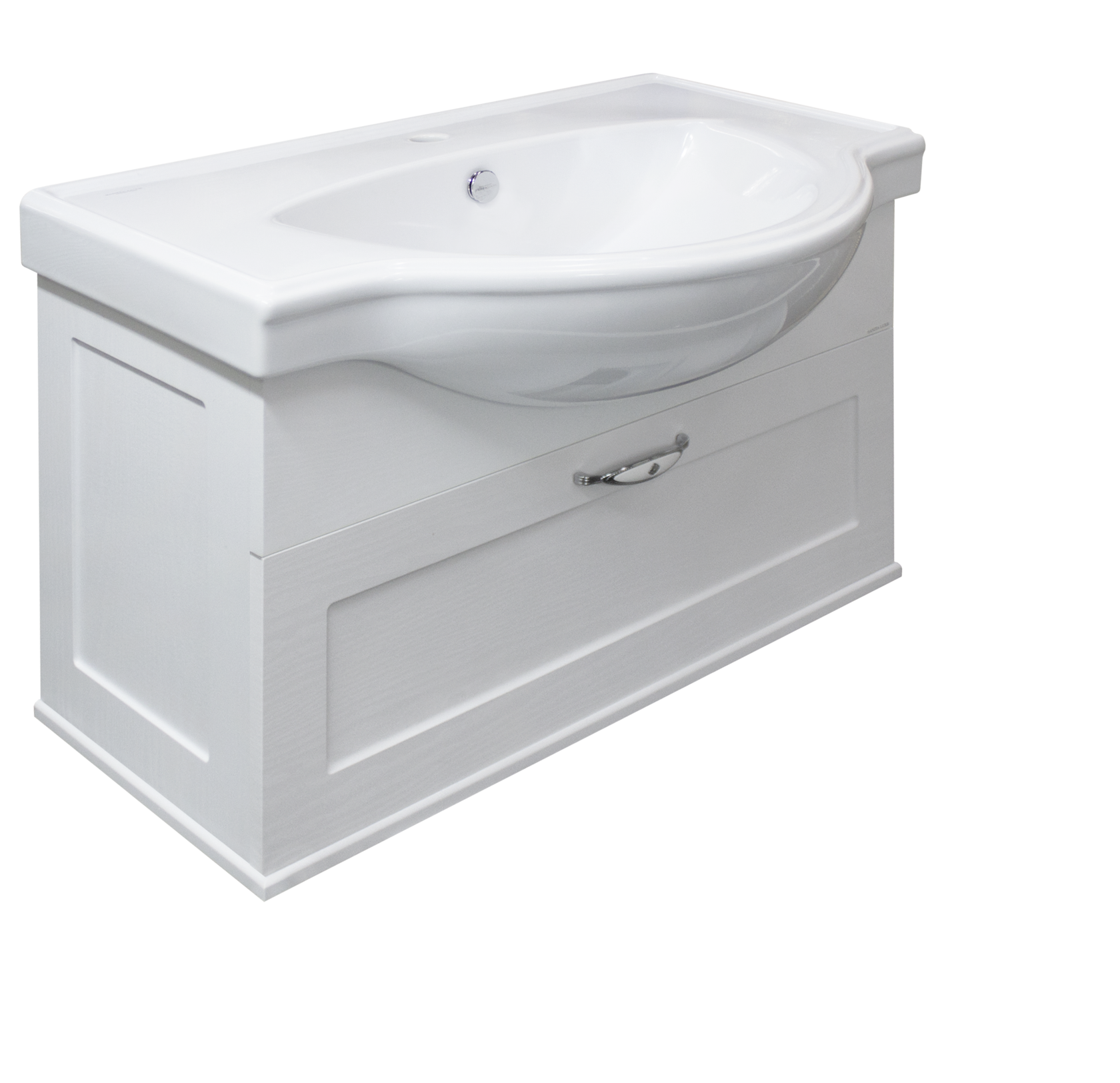 Тумба «Сlassic 90» подвесная SANITA LUXE CLSSLCW90011W1 - Вид №4