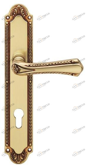 LINEA CALI' Ручка из хромированной латуни на пластине Sissi sun-id-1377497