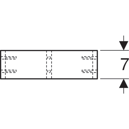 501000000 Перегородка для выдвижного ящика Geberit H-образная, для верхнего выдвижного ящика Geberit  - Вид №4