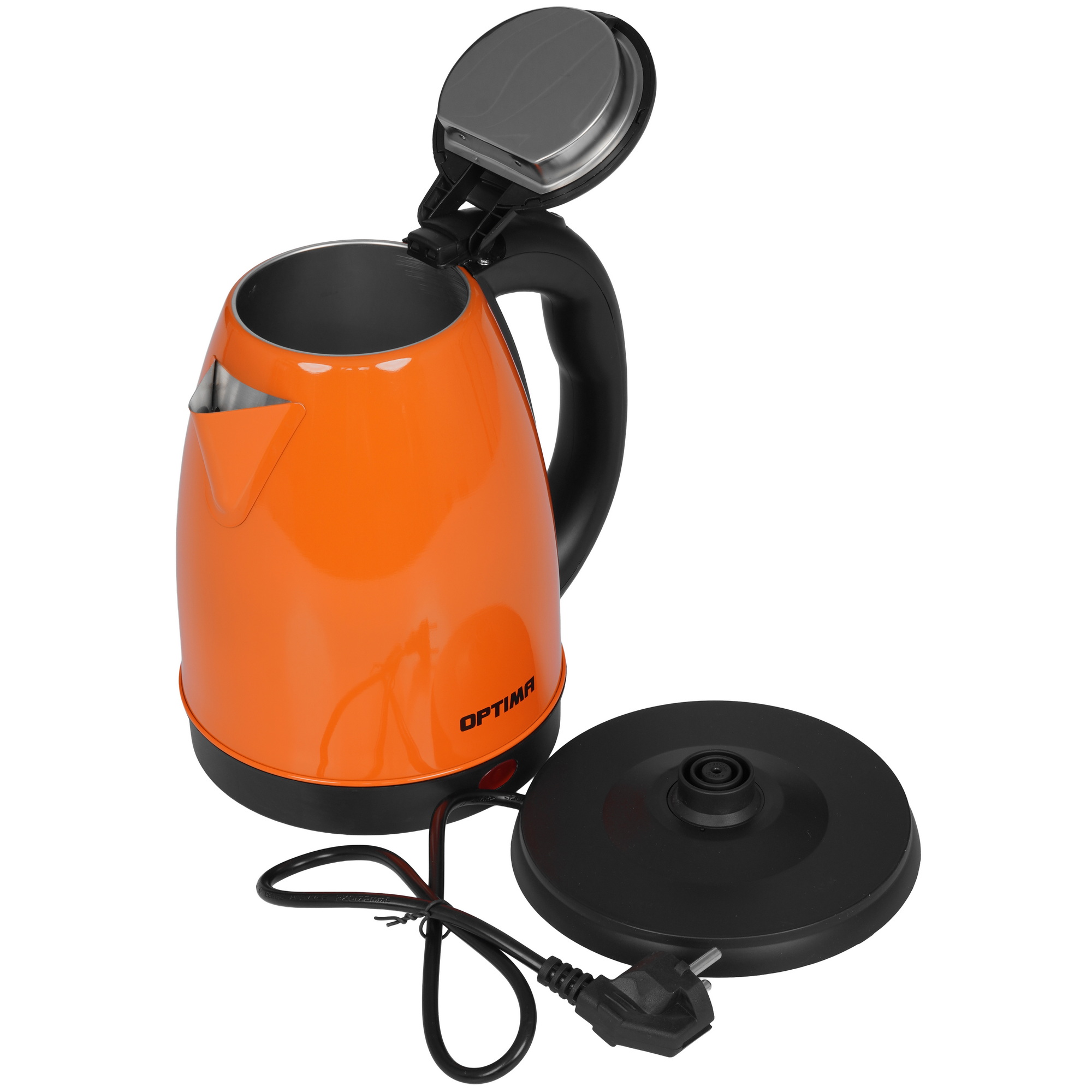 9269569 Электрочайник OPTIMA EK-1808SS оранжевый STDN-0032508 - Вид №4
