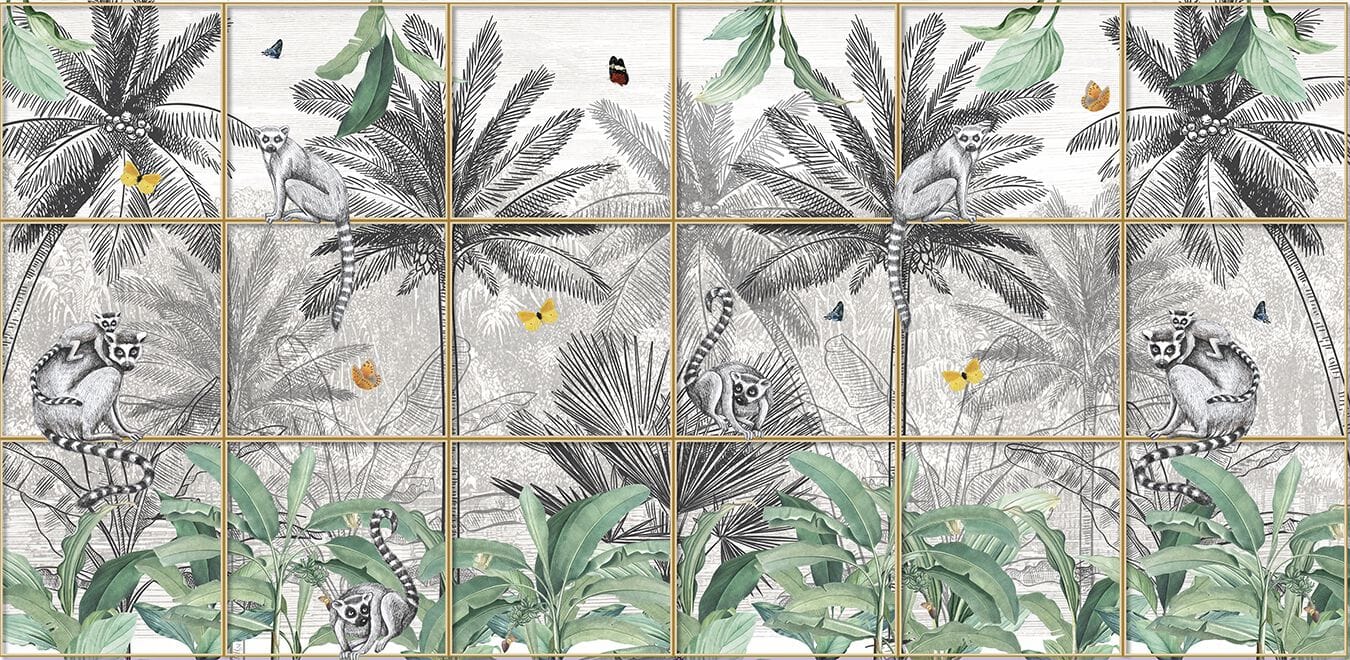 Обои с цветочными мотивами Creativespace Prêt-à-porter ARCH-00127950