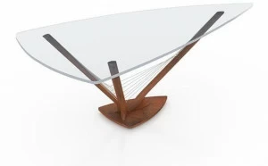 TrackDesign Письменный стол из стали и стекла  Itt27097