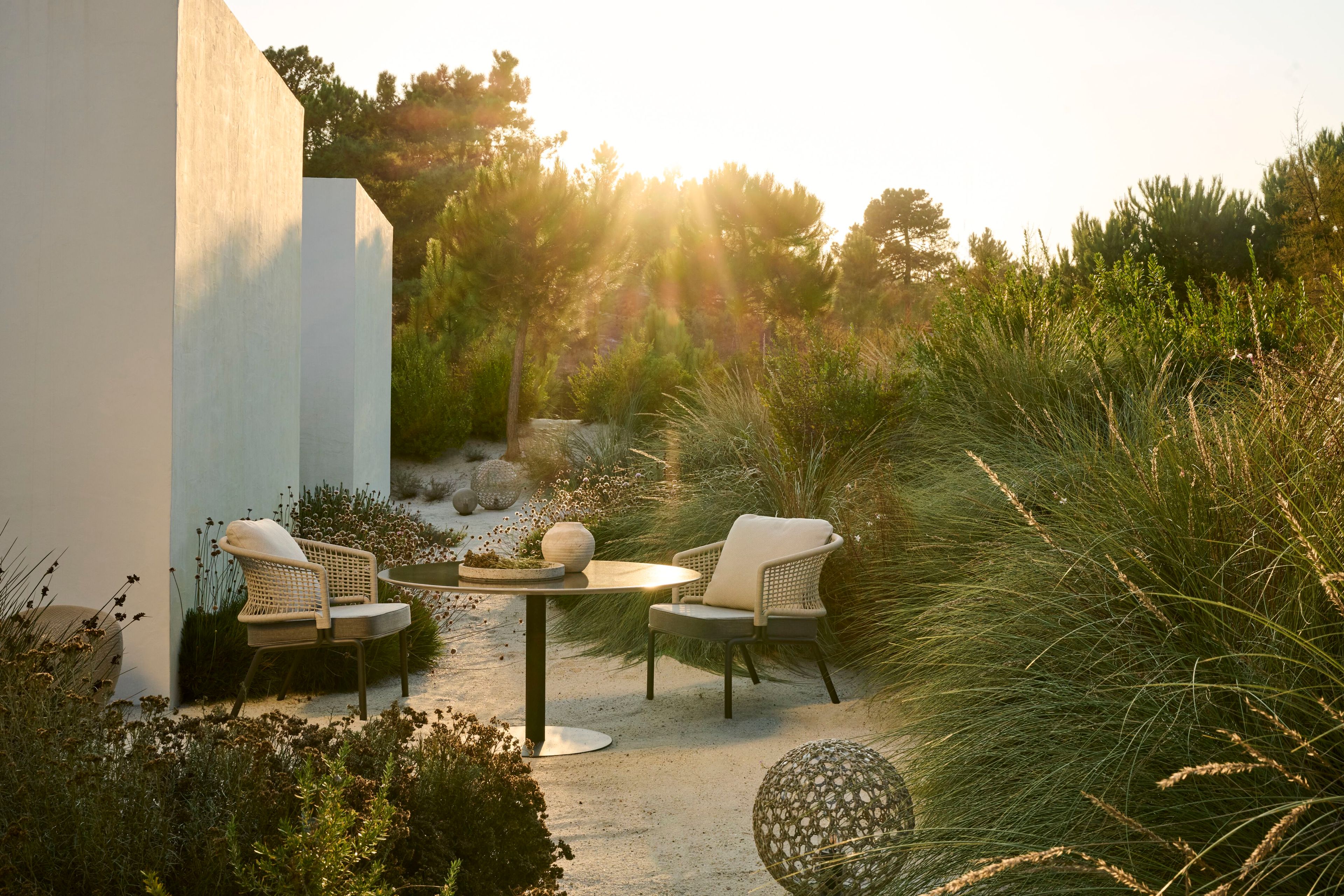 Веревочный садовый стул с подлокотниками TRIBÙ CTR ARCH-00102241 - Вид №7