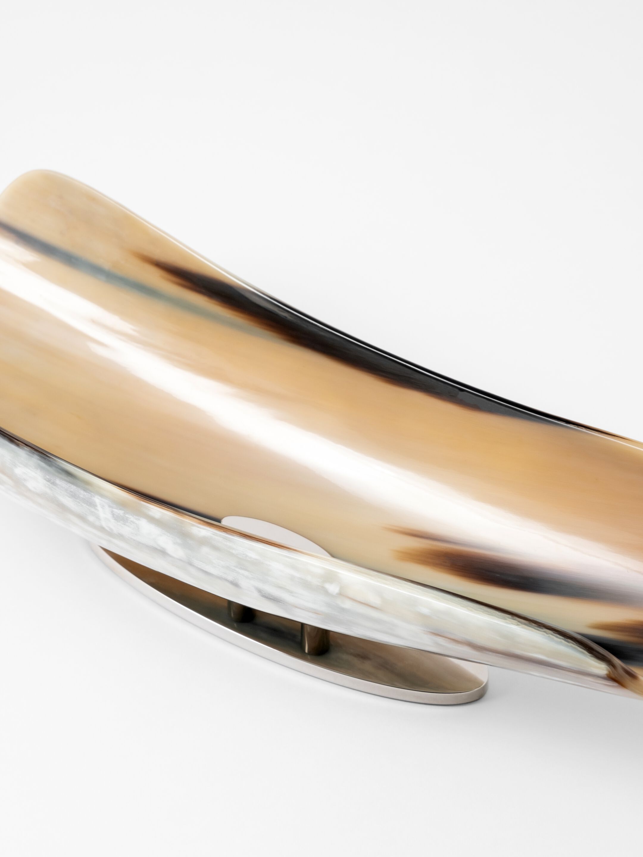 Чаша из рога и латуни Zanchi 1952 PZHLV16BVNK ARCH-00073300 - Вид №1