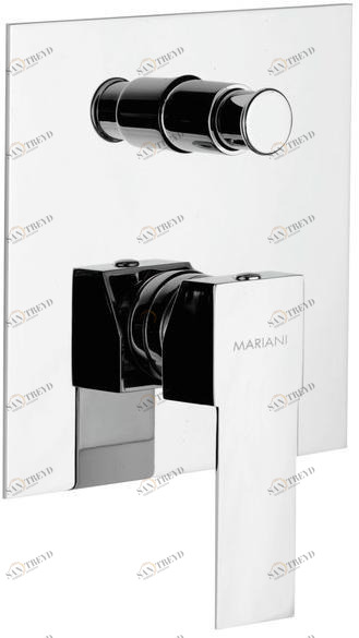 Rubinetterie Mariani Смеситель для душа с переключателем Polar 173-pa