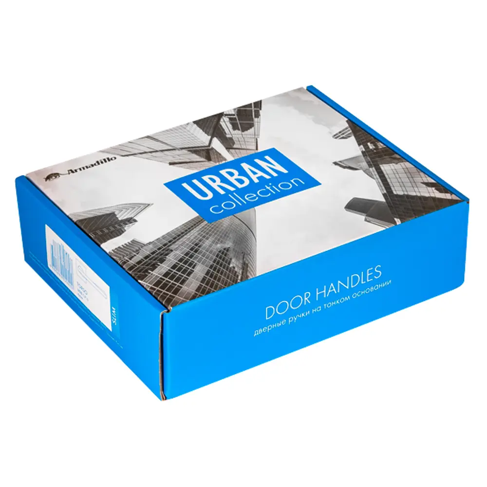Дверные ручки Armadillo K.USS52.Mori CP-8, без запирания, цвет хром STLM-2140009 - Вид №1