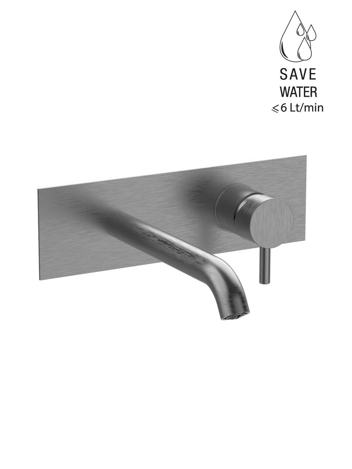 Настенный однорычажный смеситель для раковины с ограничителем расхода Rubinetterie Frattini Pepe XL ARCH-00076573 - Вид №45