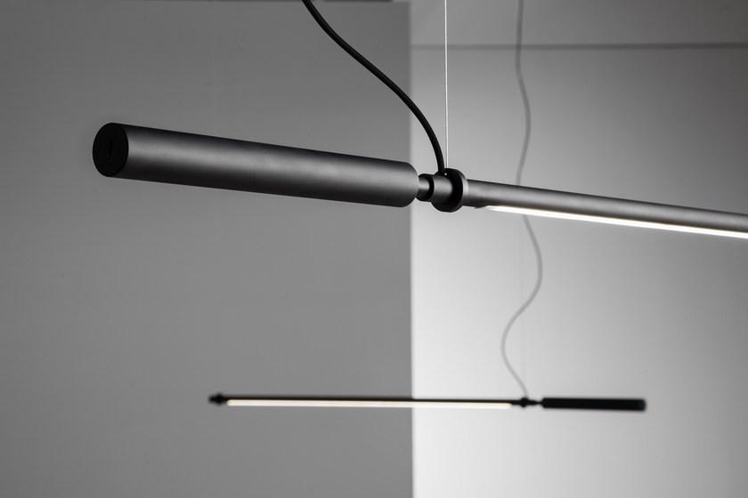 Martinelli Luce Регулируемый светодиодный подвесной светильник из алюминия Colibrì 2087/ne Colibri - Вид №2