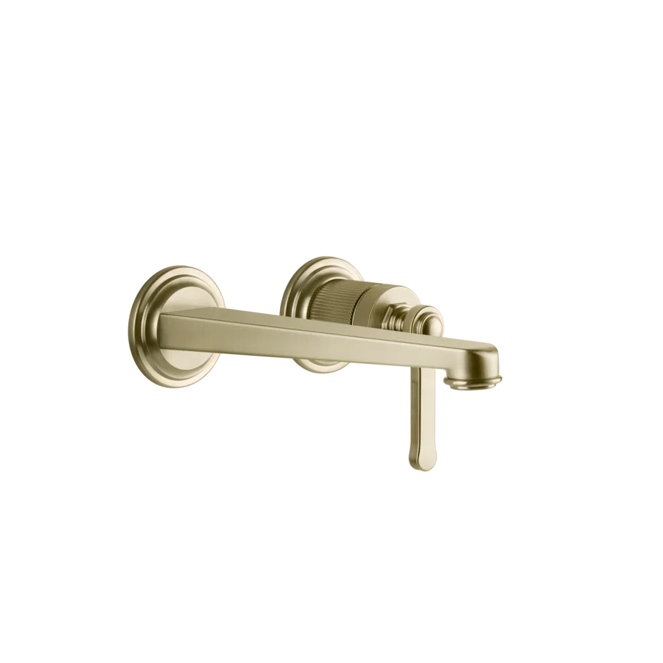 Смеситель для умывальника 65089 727 Gessi Venti20 ЛАТУНЬ МАТОВАЯ PVD 65089727