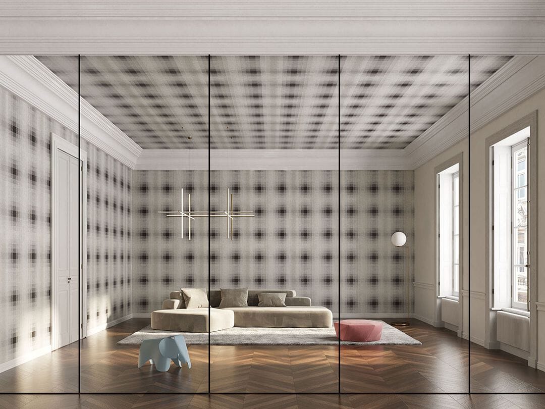 Обои с цифровой печатью Inkiostro Bianco Монохромная ARCH-00133267