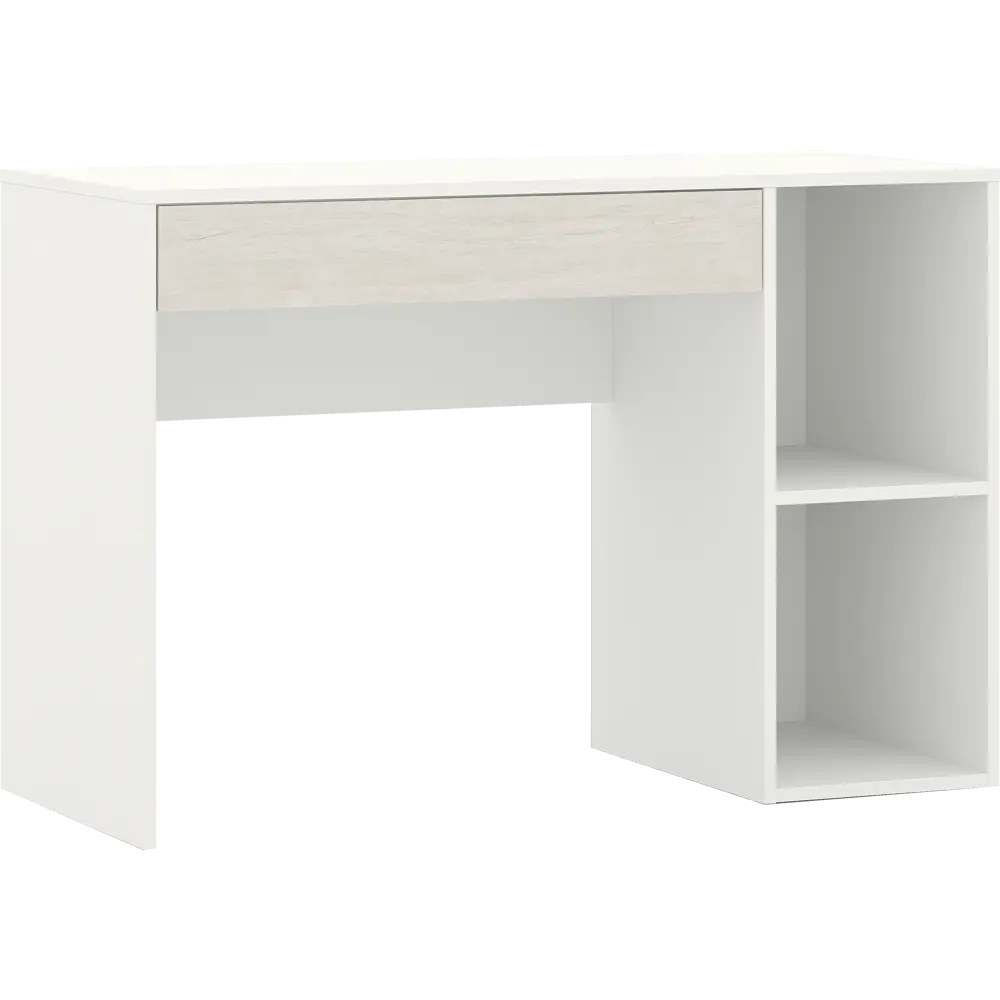 Стол письменный 110x75x50 см ЛДСП цвет белый лед/пикард Santreyd STLM-2063342 - Вид №1