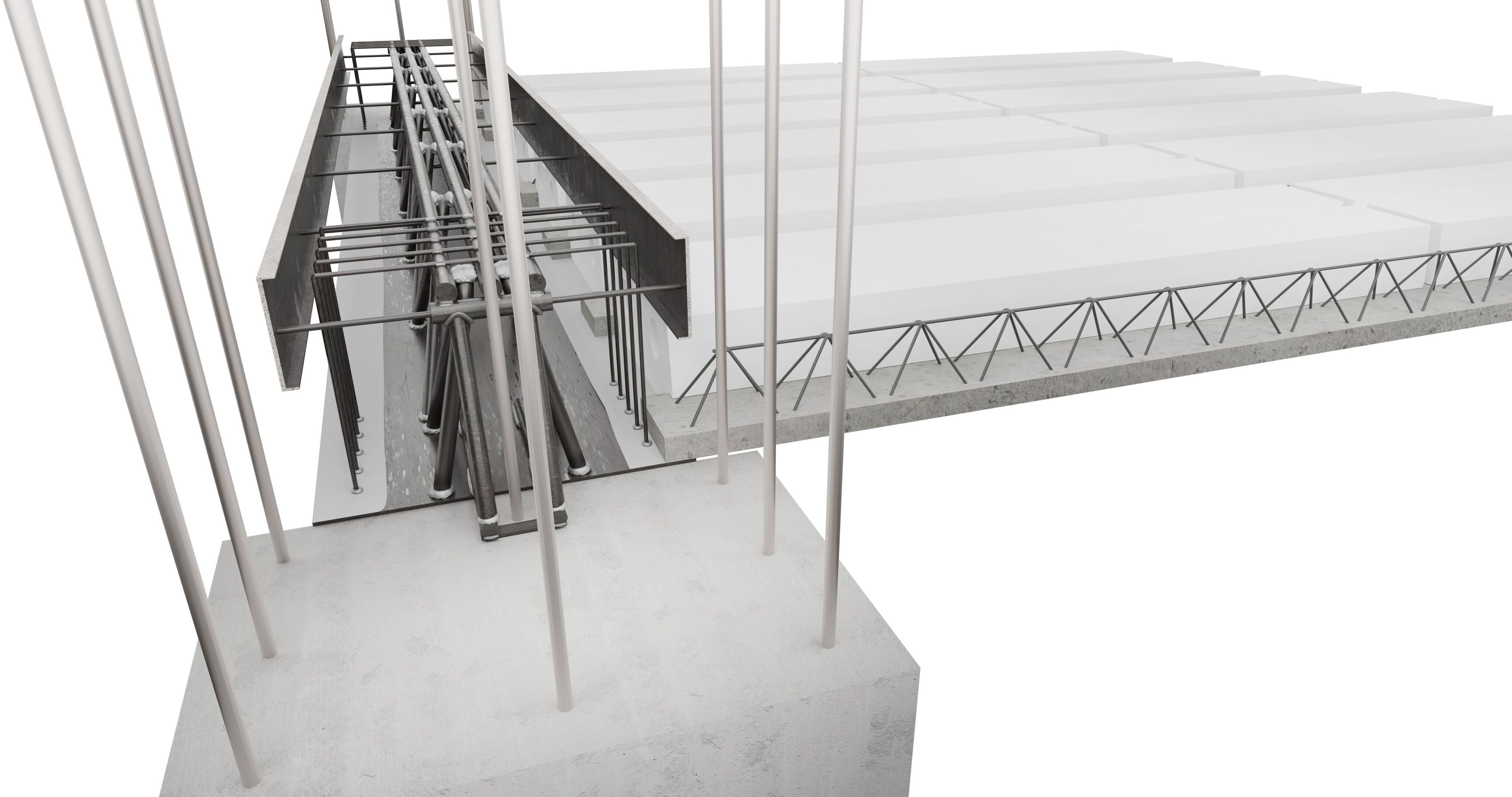 Структурная металлическая балка METAL.RI TRAVE MTR® A ESTRADOSSATA ARCH-00005253 - Вид №8