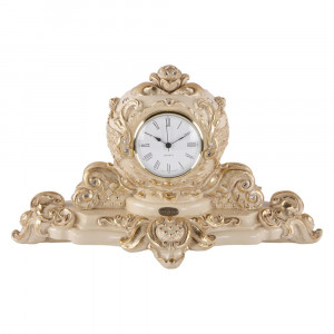 42017 Часы настольные Райское яблоко Айвори BOGACHO