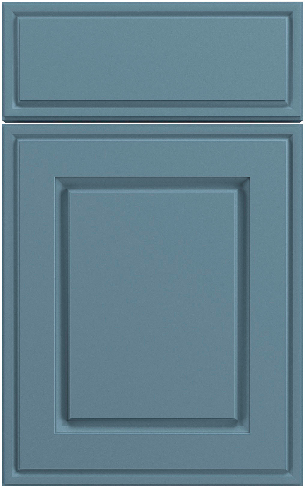 Фасады для кухни Классика Фрезеровка «Бостон» 702 Голубой SIDAK SIST3065-7016