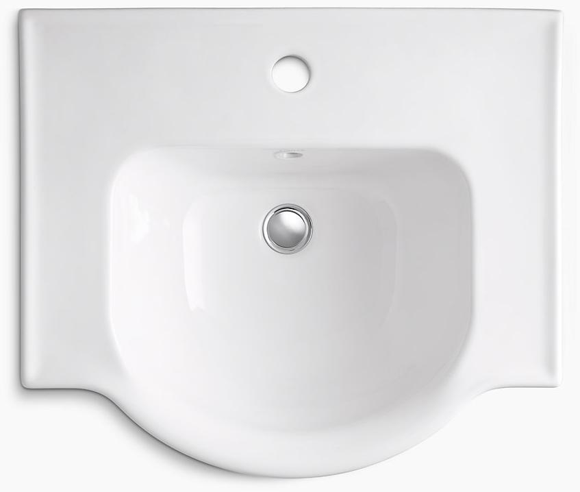 K-5265-1-95 Напольная раковина стоящая прямоугольная Kohler  - Вид №2