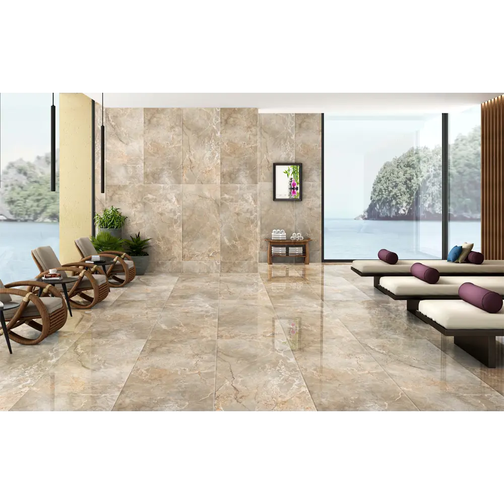 Керамогранит LEOPARD Marb Silve 60×120 см с эффектом полированного мрамора 85093829 Marble STLM-0058669 - Вид №5