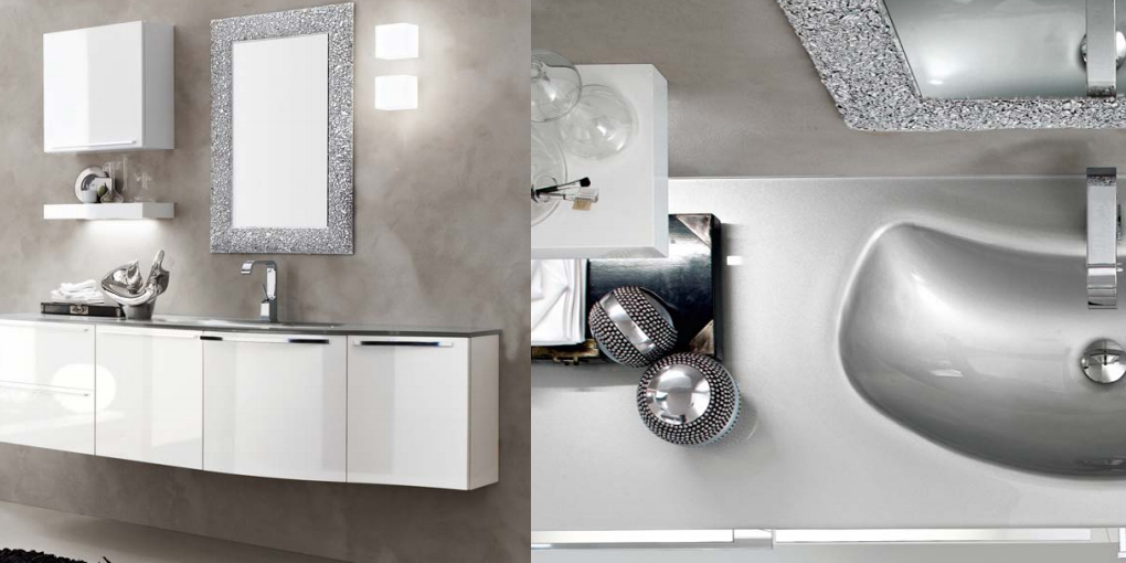 Комплект мебели для ванной Sky 36 Arbi Sky Laccato Collection SKY36 - Вид №1