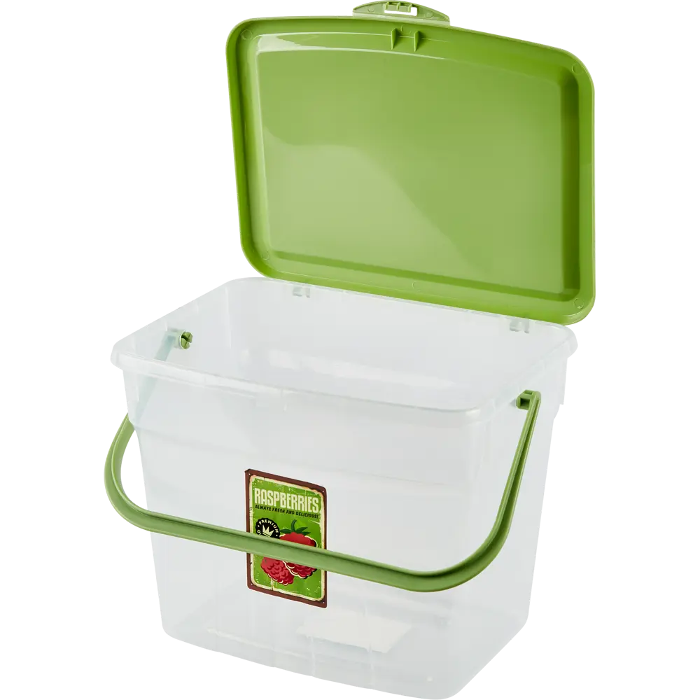 Контейнер с крышкой Spin&Clean VITAmania 4.5 л пластик прозрачный STLM-2081063 - Вид №1