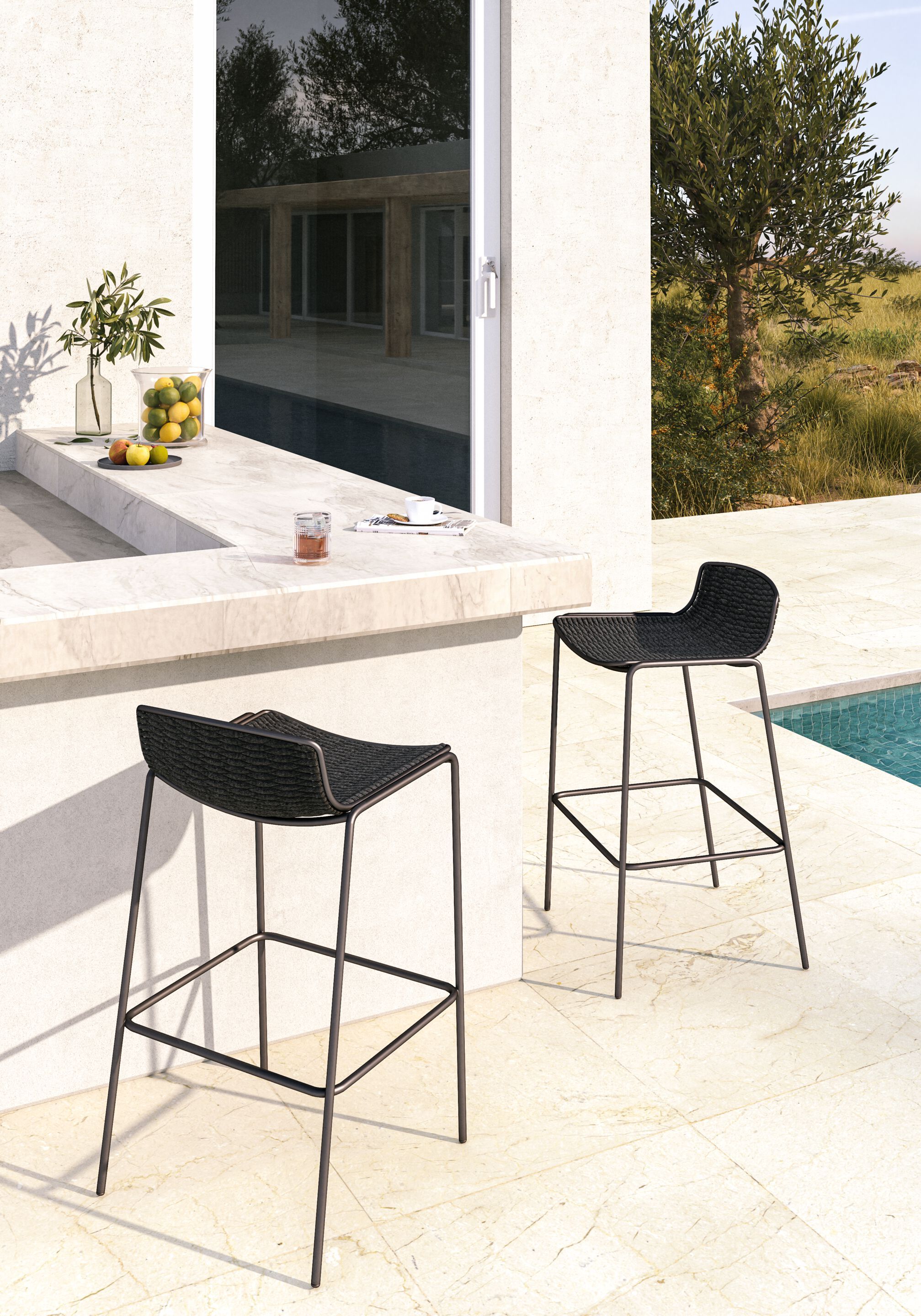 Веревочный садовый стул VINEKO красивая ARCH-00150441 - Вид №1