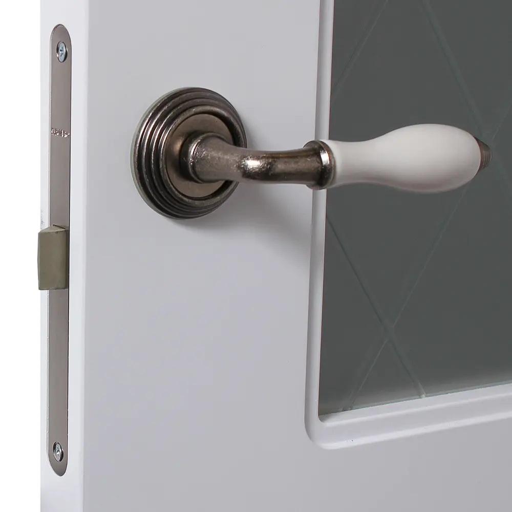 Дверь межкомнатная остеклённая Роялти 60x200 см цвет белый BELWOODDOORS STLM-2142579 - Вид №3