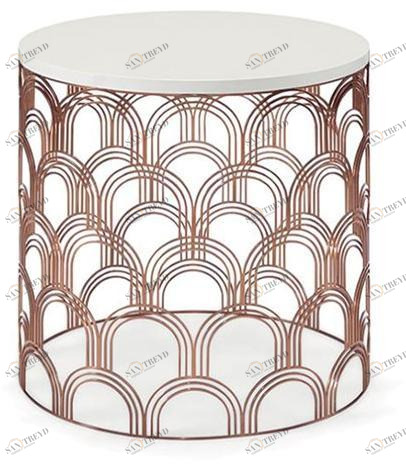 Jetclass Стол сервисный из стали круглый Cosmos Jco207