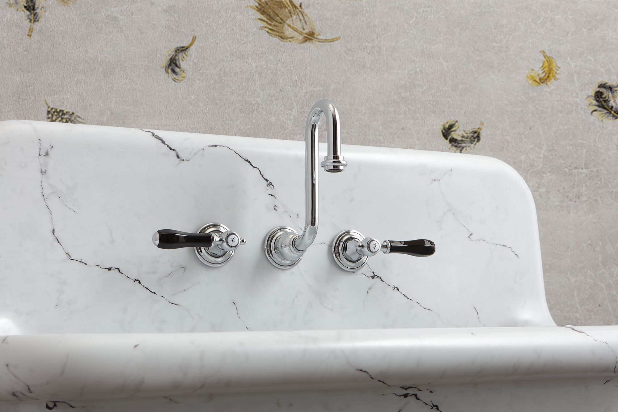 Керамическая прямоугольная подвесная раковина BLEU PROVENCE TrueColors ARCH-00040185 - Вид №14