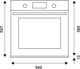 Bertazzoni Встраиваемая электрическая духовка из нержавеющей стали с сенсорным экраном класса а ++ Modern sun-id-1406334 - Вид №4