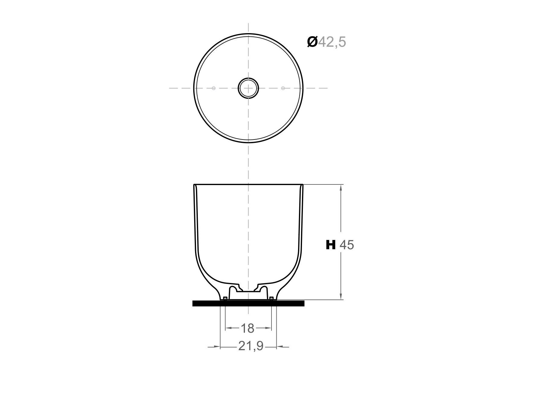 Мраморная раковина с одной круглой столешницей Inbani ORIGIN ARCH-00121922 - Вид №9