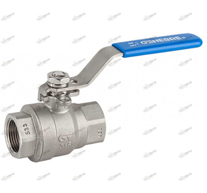 GENEBRE 2014 07 2 pcs full bore ball valve 