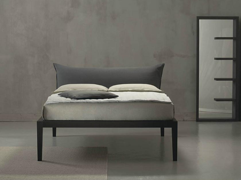 Casamania & Horm Двуспальная кровать из дерева дуба с мягким изголовьем Moheli sun-id-1420874 - Вид №1