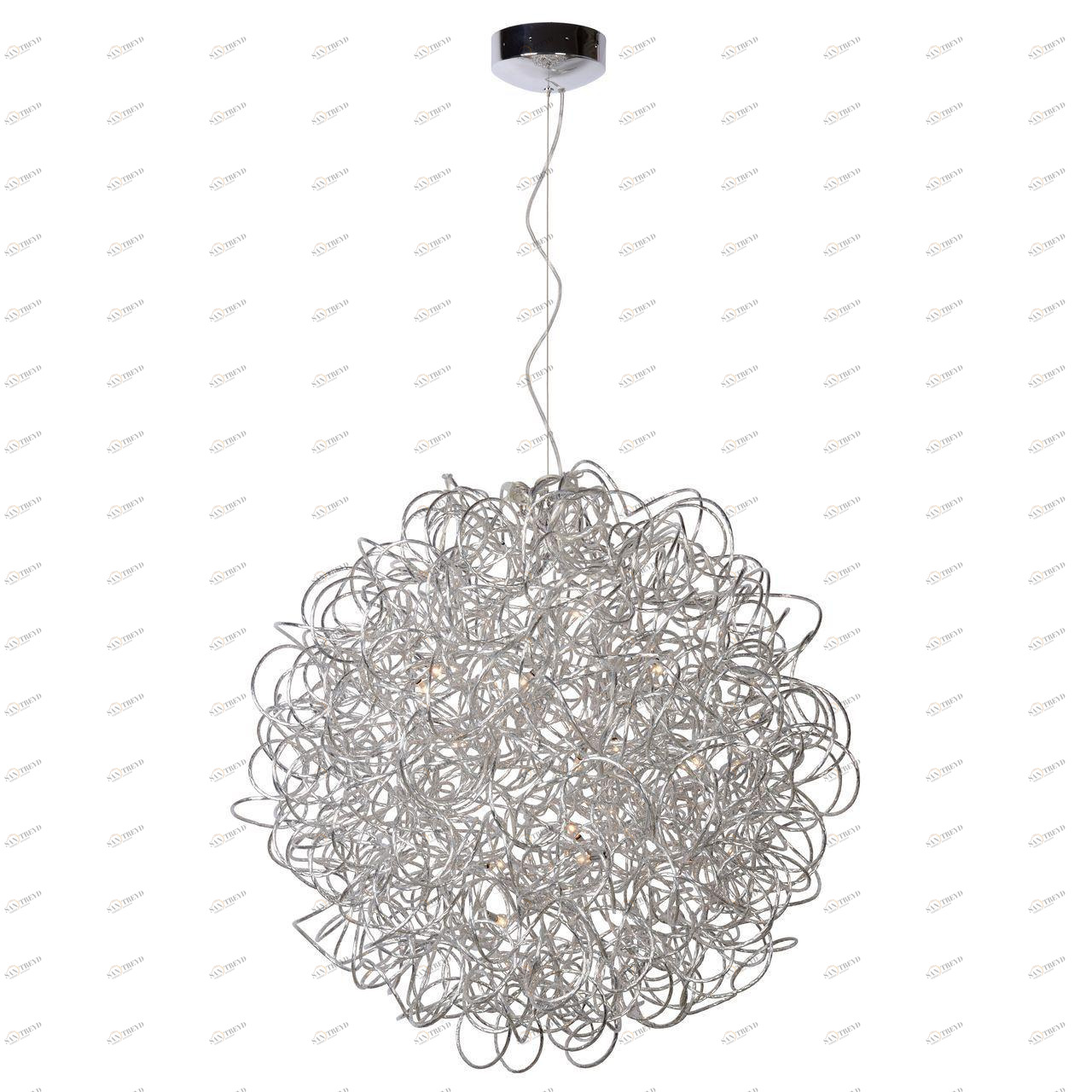 Подвесной светодиодный светильник Lucide Galileo-Led 31476/60/11 LUCIDE ДИЗАЙНЕРСКИЕ, GALILEO-LED CHROME 072971 Хром 
