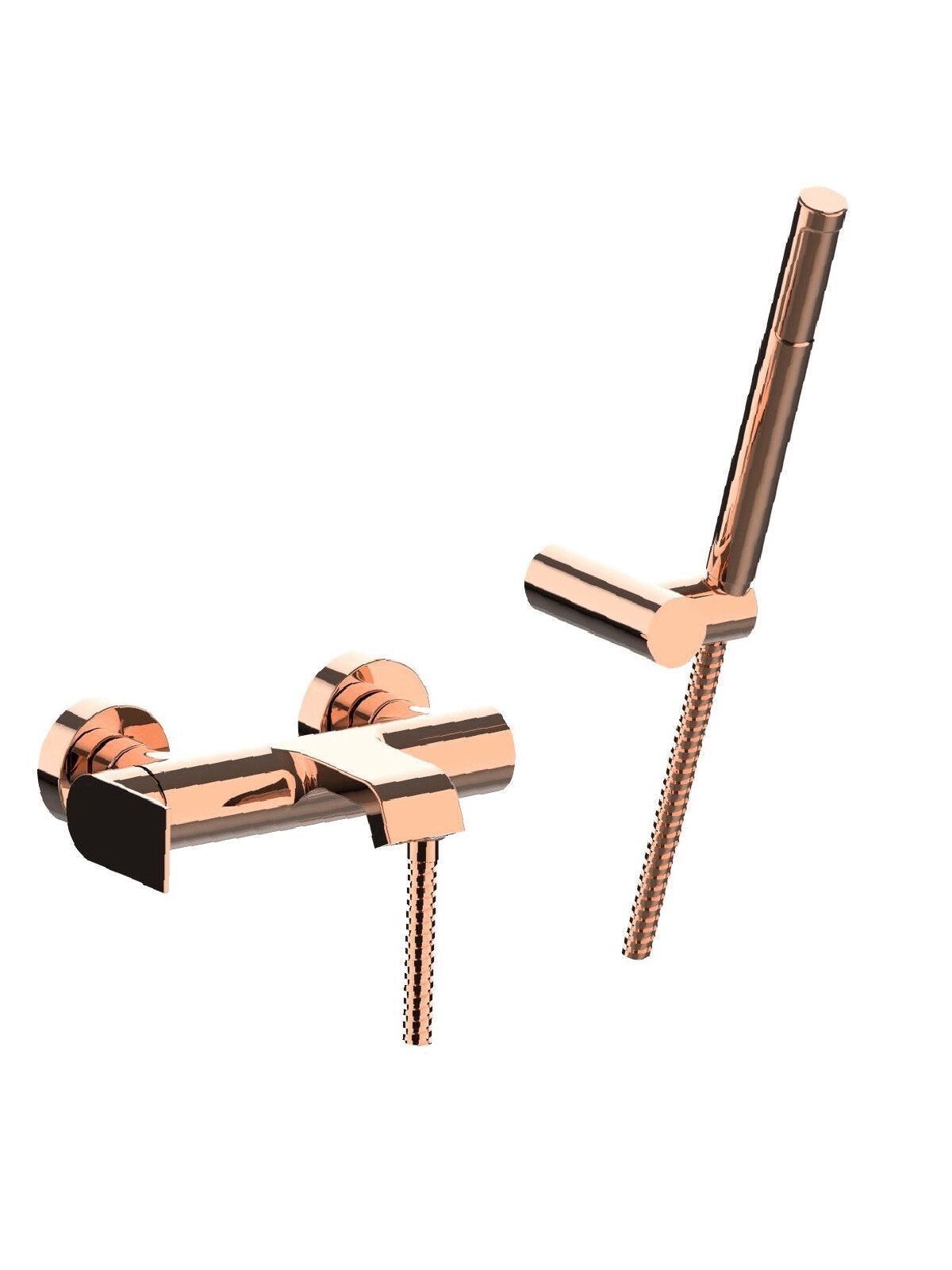 Настенный смеситель для ванны с ручным душем Rubinetterie Frattini Птолемей ARCH-00068297 - Вид №9