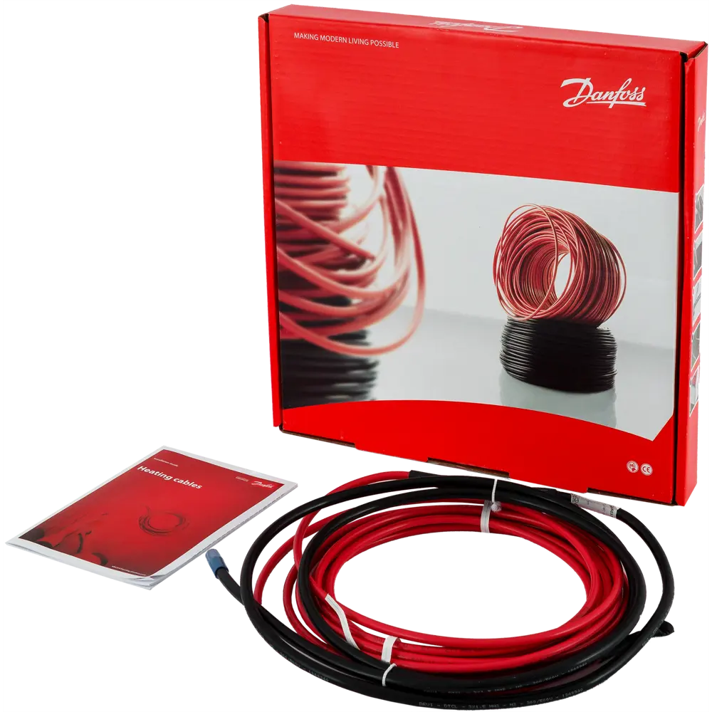 Нагревательный кабель для теплого пола Danfoss ECflex 18T 82 м, 1485 Вт 82320127 STLM-2042333  - Вид №1