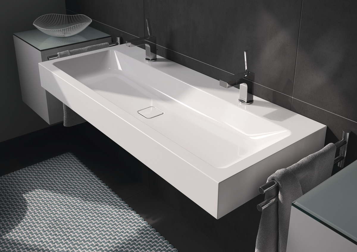 Умывальник KALDEWEI Сталь эмалированная 3090 453 холодный серый 30 30903319453 - Вид №4