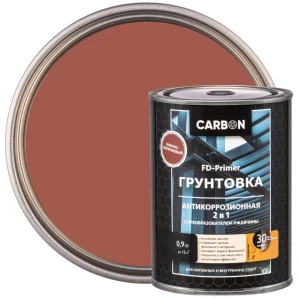 Грунтовка Carbon FD-Primer красно-коричневая 0.9 кг 82887373 STLM-2151552